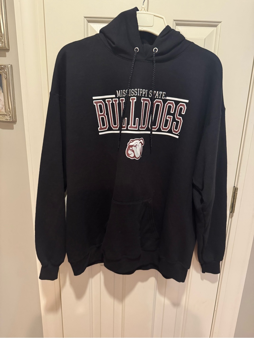 Champion Black Mississippi State Bulldogs Pullover Hoodie